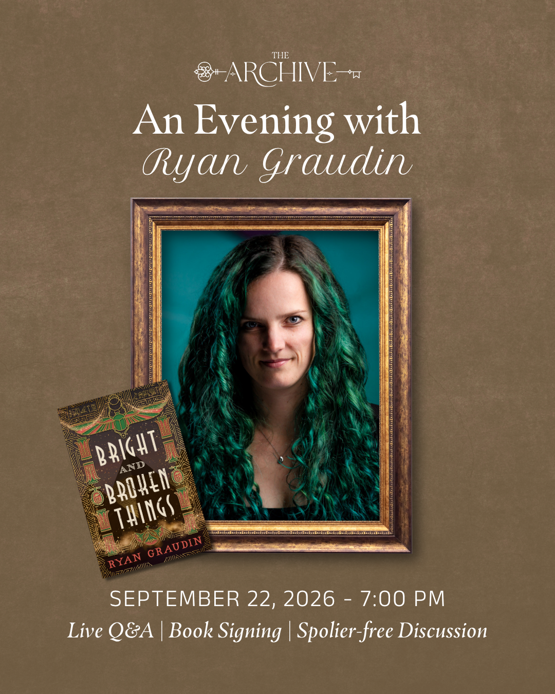An evening with Ryan Graudin