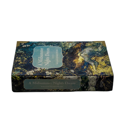 Decorative box with floral design on a white background