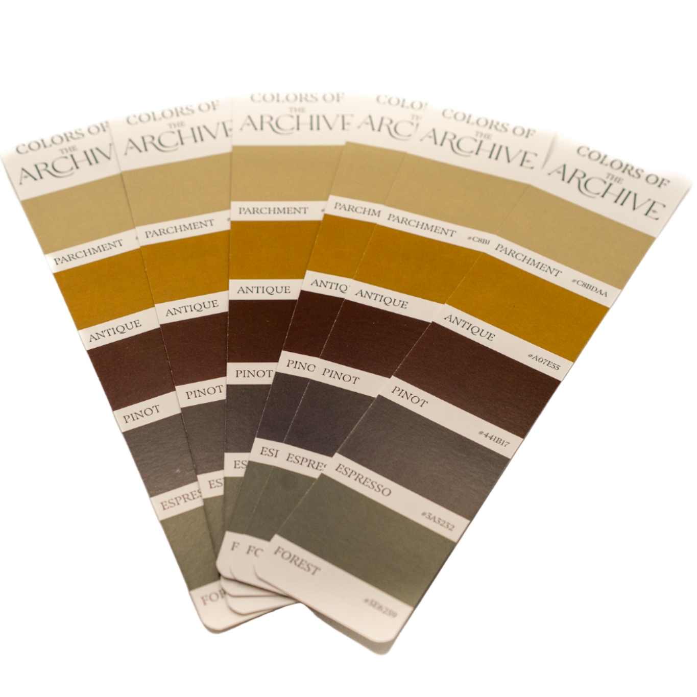 Colors of The Archive Bookmark