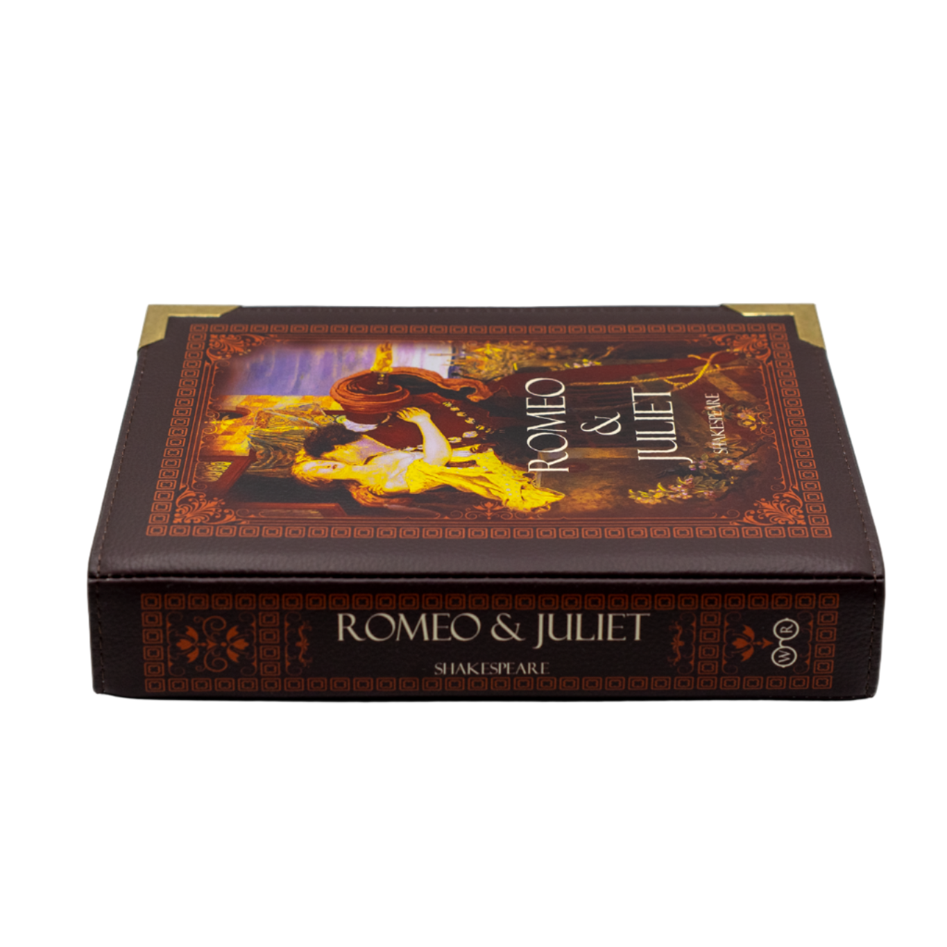 handbag of Romeo & Juliet tea on a white background