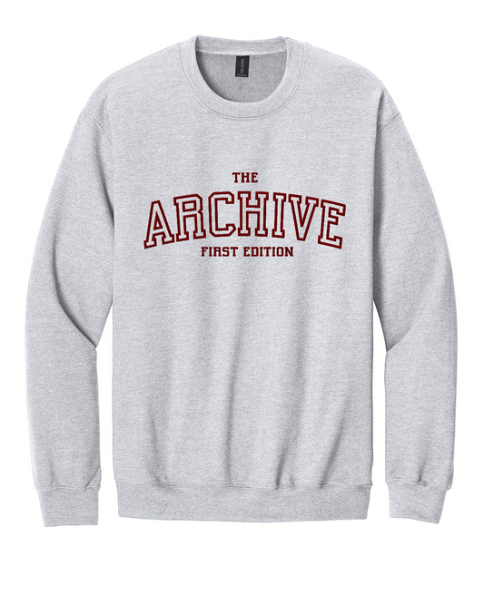The Archive Embroidered Fleece Crew Neck Sweatshirt