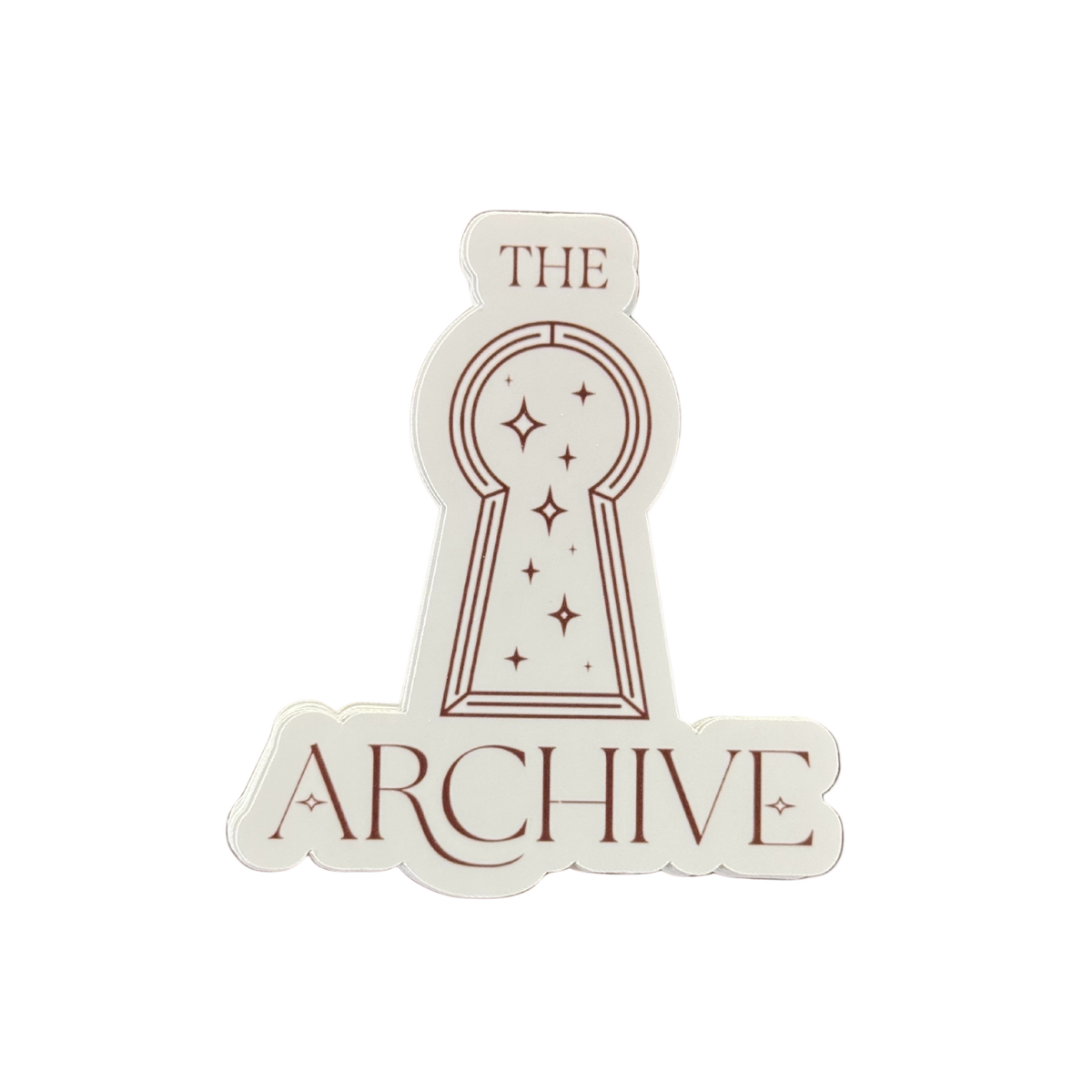The Archive Keyhole Sticker